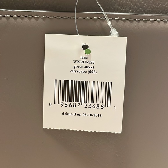 Kate Spade Grove Street Lana Cityscape Satchel NWT - Picture 5 of 6